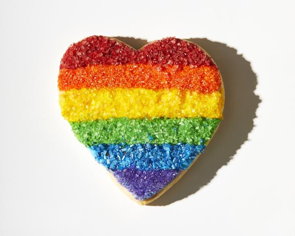 Pride Rainbow Heart