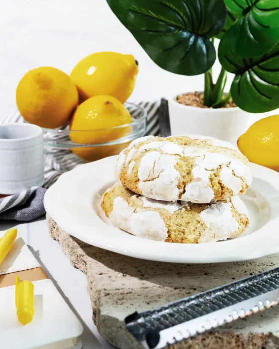  Lemon Crinkle Cookie