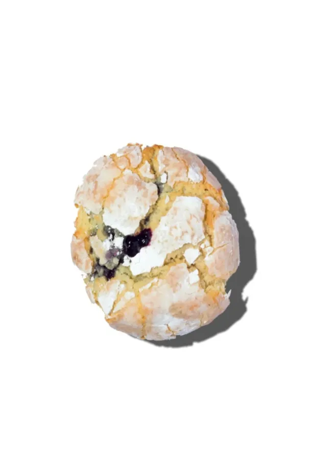 Lemon Blueberry Gooey Butter Cookie