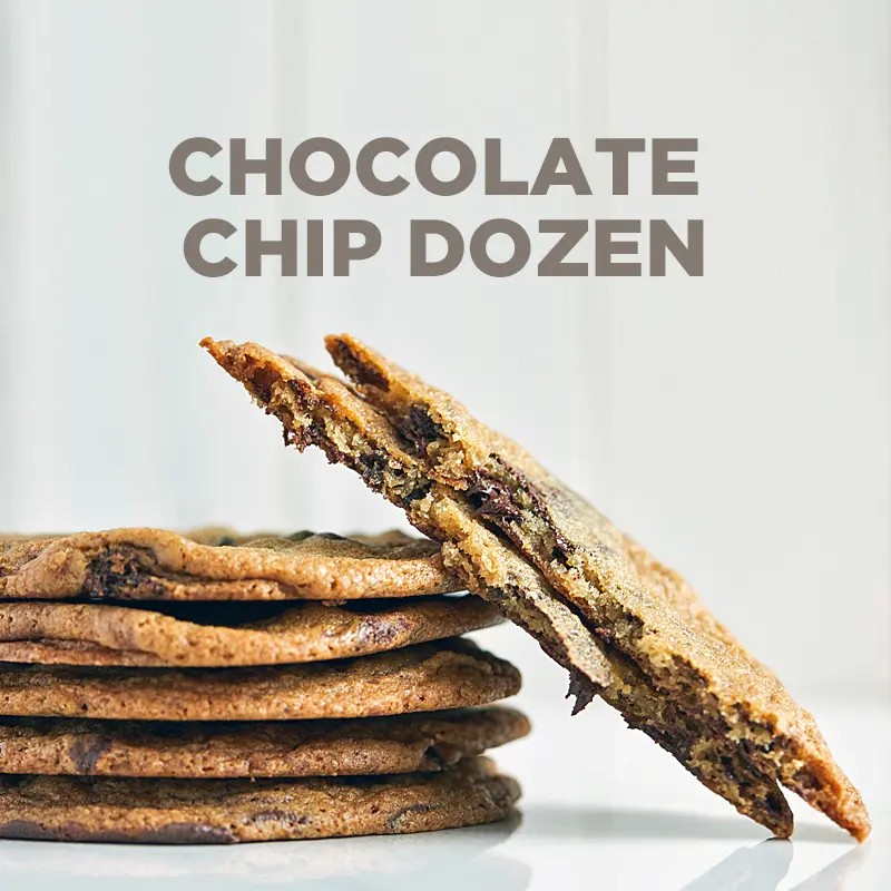 Chocolate Chip Cookie Dozen