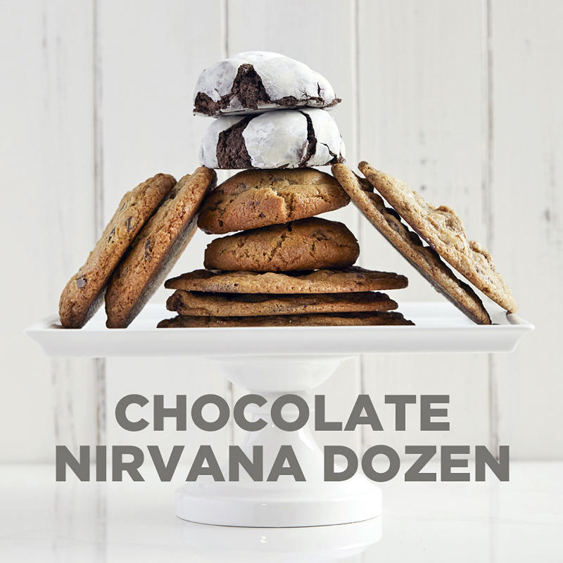 Chocolate Nirvana Cookie Dozen