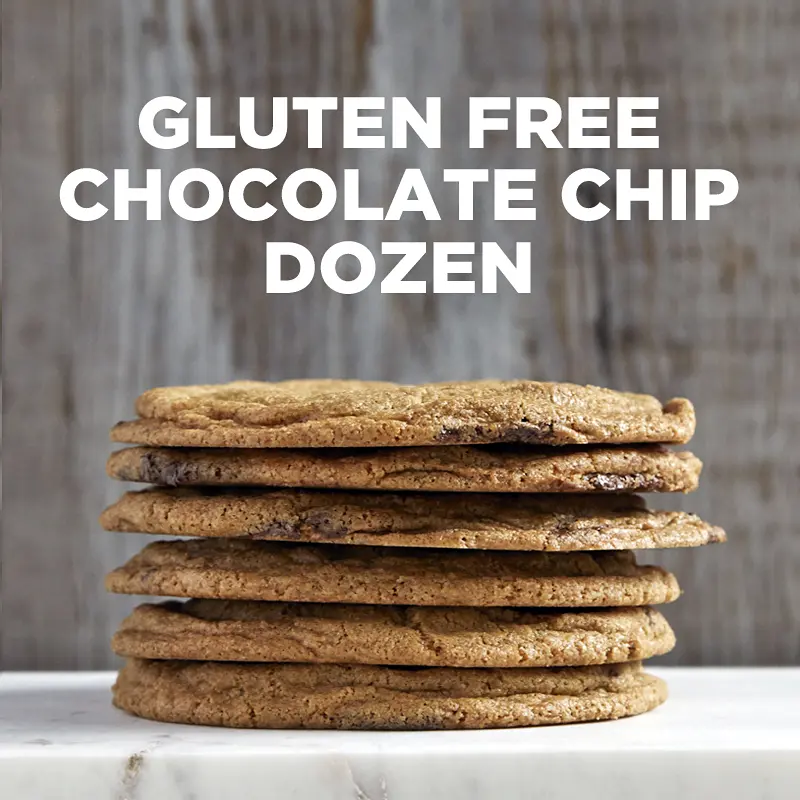 Gluten-Free Chocolate Chip Cookie Dozen