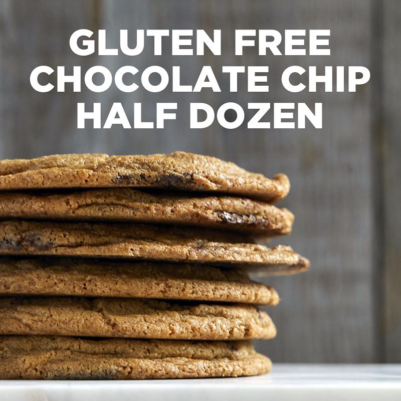 Gluten-Free Chocolate Chip Cookie Half Dozen