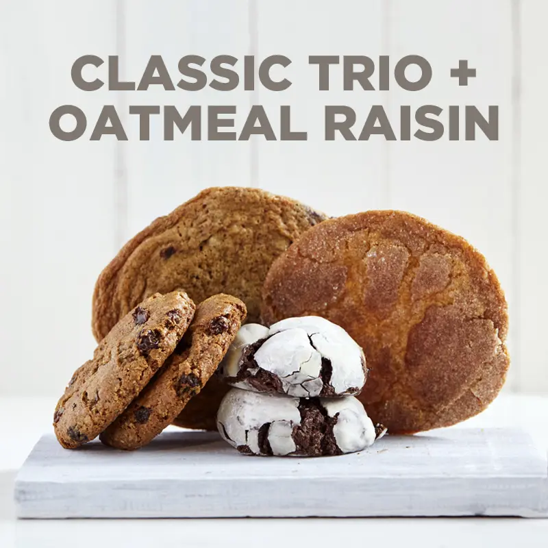 Classic Cookie Trio   Oatmeal Raisin 