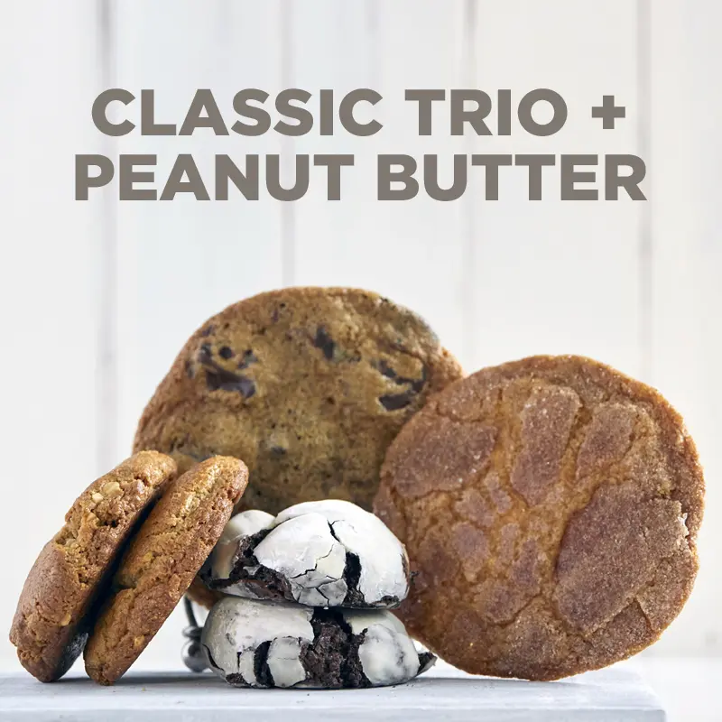 Classic Cookie Trio   Peanut Butter 