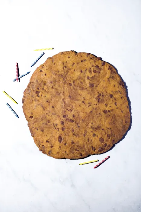 Vegan Gluten-Free Chocolate Chip Cookie Cake